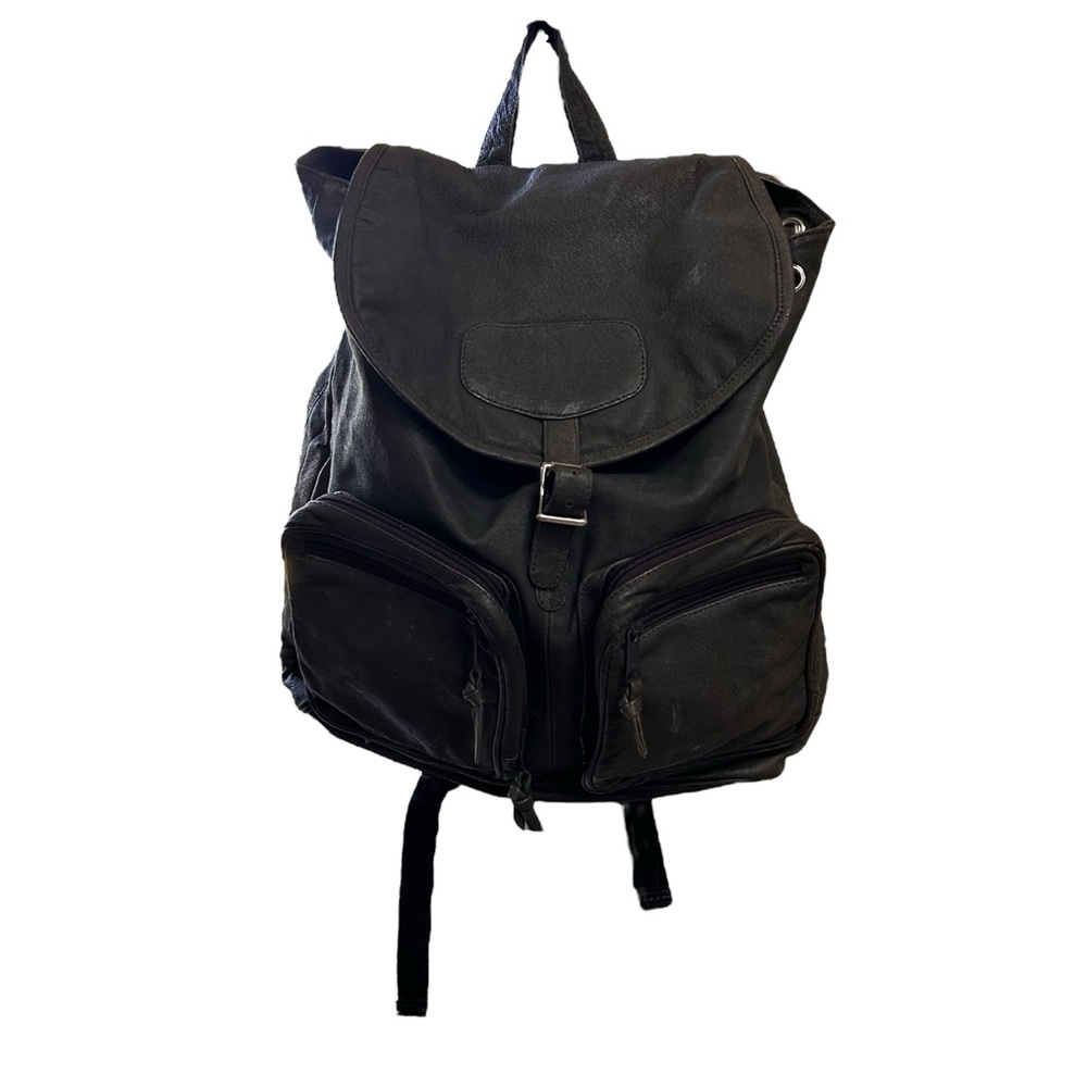 DOMA Outback Leather Bucket Cinch Backpack